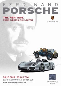 AFFICHE Expo Ferdinand Porsche, the Heritage